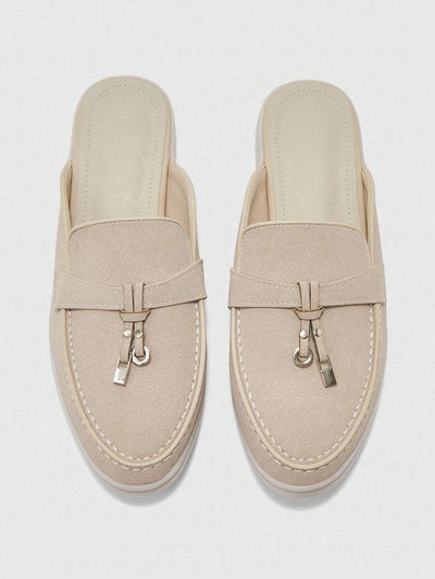 Damloafers med spetsig tå