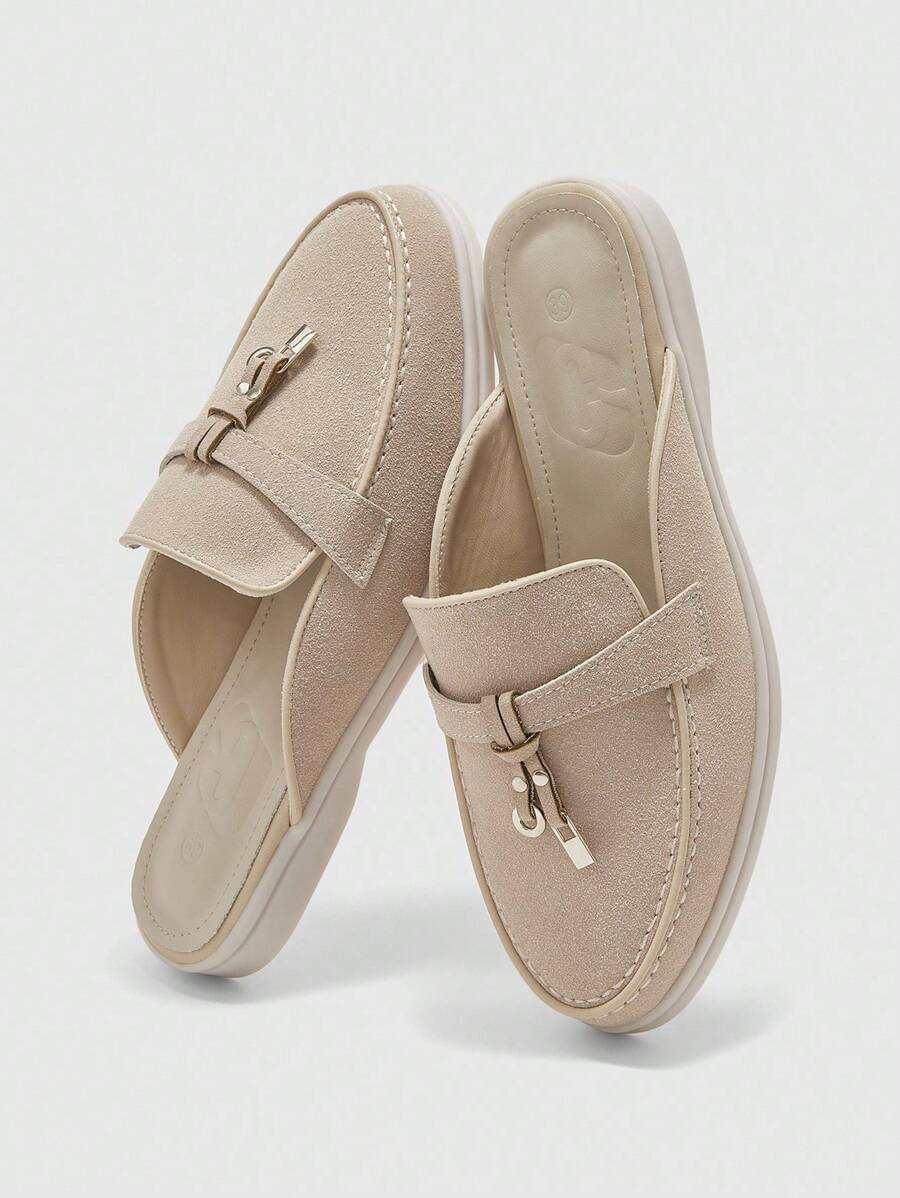 Damloafers med spetsig tå