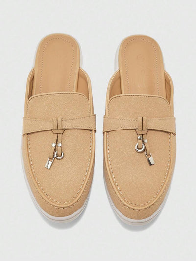 Damloafers med spetsig tå