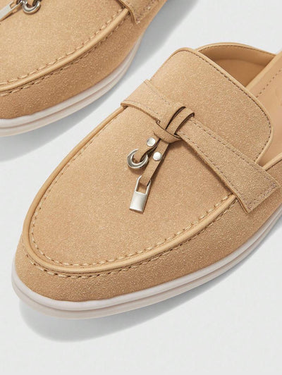 Damloafers med spetsig tå