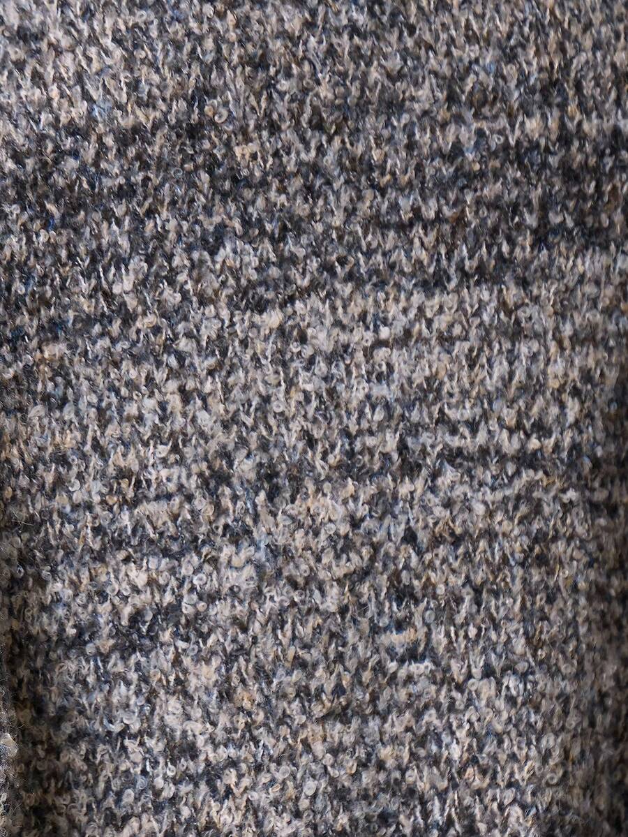 Oversize stickad kofta