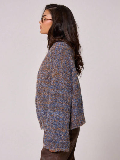 Oversize stickad kofta