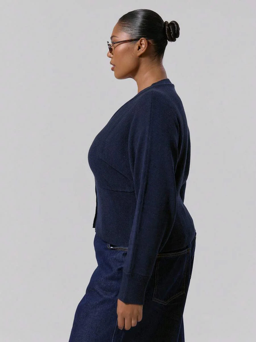 Figursydd V-ringad kofta