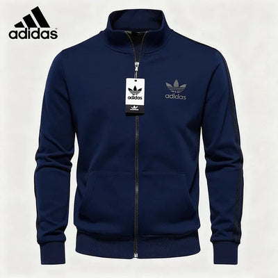 Klassisk Trackjacka med Hel Dragkedja - UTFÖRSÄLJNINGSPRIS -