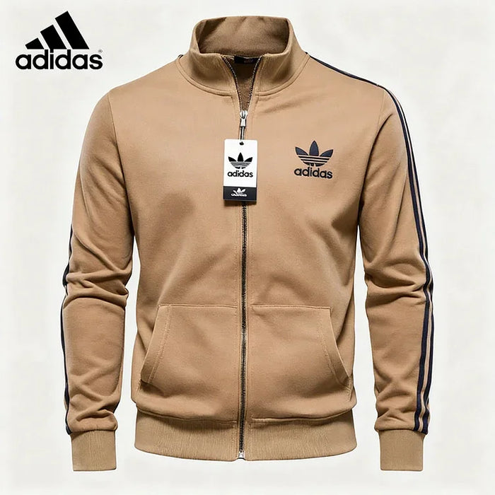 Klassisk Trackjacka med Hel Dragkedja - UTFÖRSÄLJNINGSPRIS -