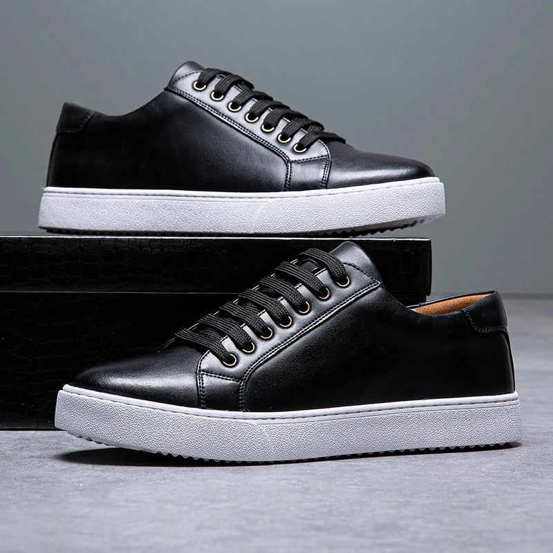 Milan Monarch Läder­sneakers