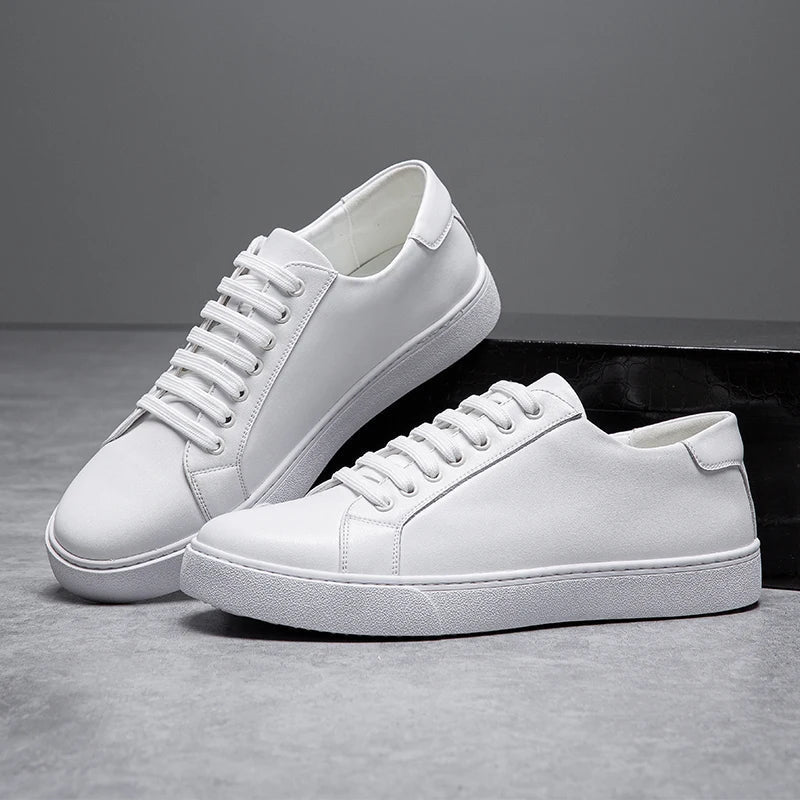 Milan Monarch Läder­sneakers
