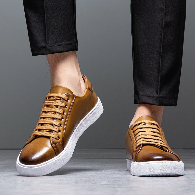 Milan Monarch Läder­sneakers