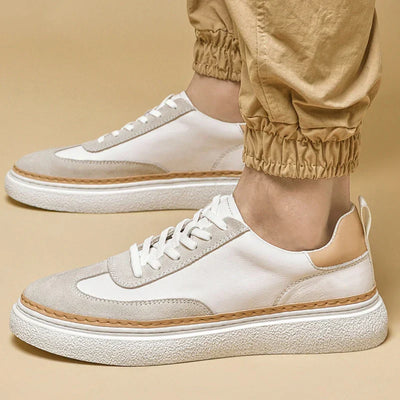 Belmont äkta lädersneakers