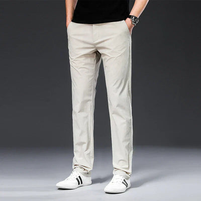 Slim fit stretchbyxor