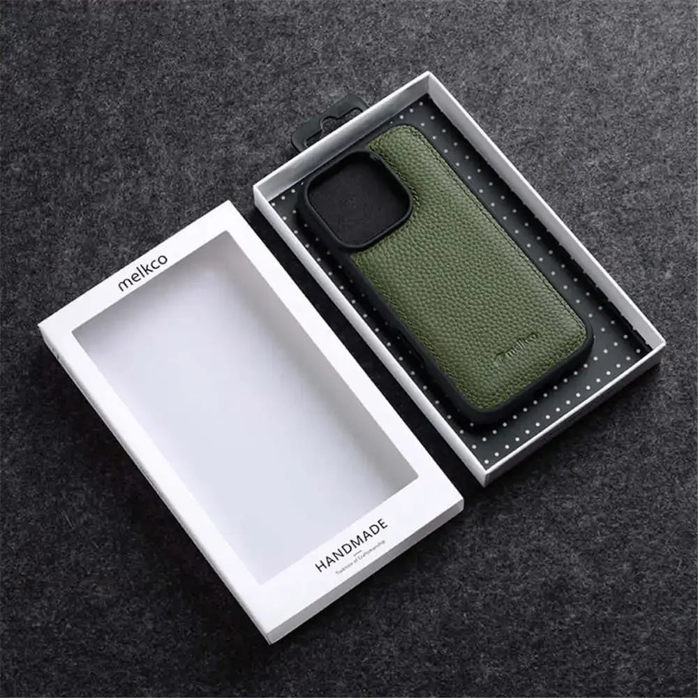 "Melkco" Italiensk äkta läderfodral från Lysa&Liva.