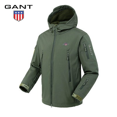 GANT® Herrjacka i Softshell med Huvа