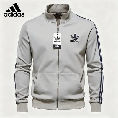 Klassisk Trackjacka med Hel Dragkedja - UTFÖRSÄLJNINGSPRIS -